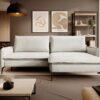 Tosca Corner Sofa - Modern Design with Sinuous Springs and Polyurethane Foam - Furnikuk.com