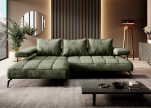 Nalik Corner Sofa - Front View