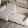 Capitoli Corner Sofa with Loose Cushions and Storage Compartment