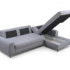 Aki Corner Sofa Showing Storage Compartment