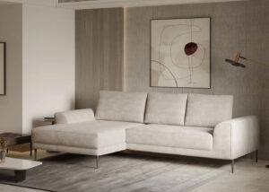 Modern Capitoli Corner Sofa in L-Shaped Design