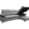 Aversa Sofa Open Storage Compartment for Bedding