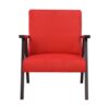 Detailed View of Vintage PR Chair’s Upholstery and Structure