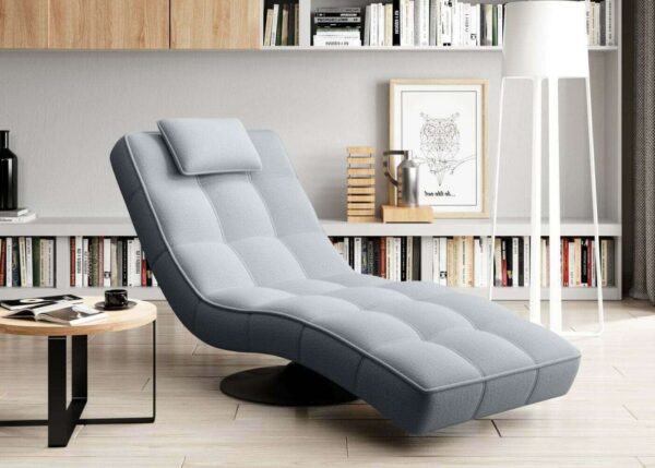 Side View Showcasing the Ergonomic Design of the Lexon Chaise