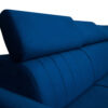 Lavida corner sofa showcasing adjustable headrests for personalized comfort