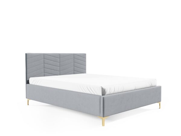 Modern Bed Type 31 in Standard version with a stylish headboard, available for mattresses 90–180 x 200 cm.