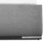 Stylish bed frame legs of Typ 02 upholstered bed with adjustable heights
