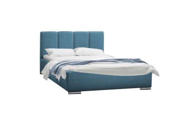 Typ 02 modern bed frame with mattress, perfect for contemporary bedrooms