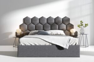Lucy 1 Bed – Minimalist Bed Frame with Slatted Base, Available in Multiple Sizes