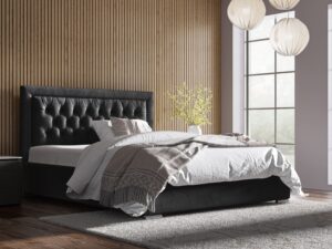 Modern adjustable bed frame Type 20 with headboard