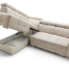 Polskie meble w uk - L-Shaped Sofa Bed - Spacious Storage