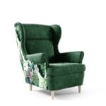 Comfortable Axel 193 lounge chair with a high backrest