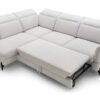 Sienna II corner sofa fully extended – 125 x 192 cm sleeping area – polskie meble w UK