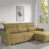 Cawo III corner sofa bed with Puma opening and HR foam