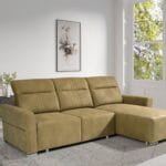 Cawo III corner sofa bed with Puma opening and HR foam