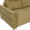Deep seat sofa with spring support and pull-out bed