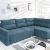 Island corner couch with silicone backrest cushions