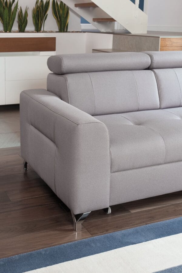 Modern sofa with storage and deep seating – Moon model