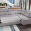 Moon corner sofa bed with 130 x 195 cm sleeping surface
