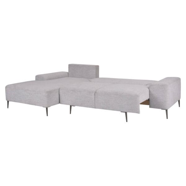 Modern Pulia corner sofa with storage compartment