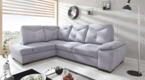 Milton sofa bed with integrated storage compartment