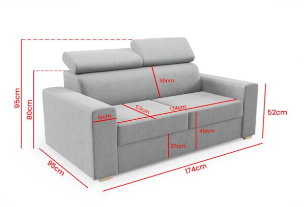 Sofa dimensions
