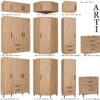 Individual modules of ARTI 4 wardrobe set components