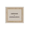 Detailed view of cashmere cremona torro color finish on Grant desk