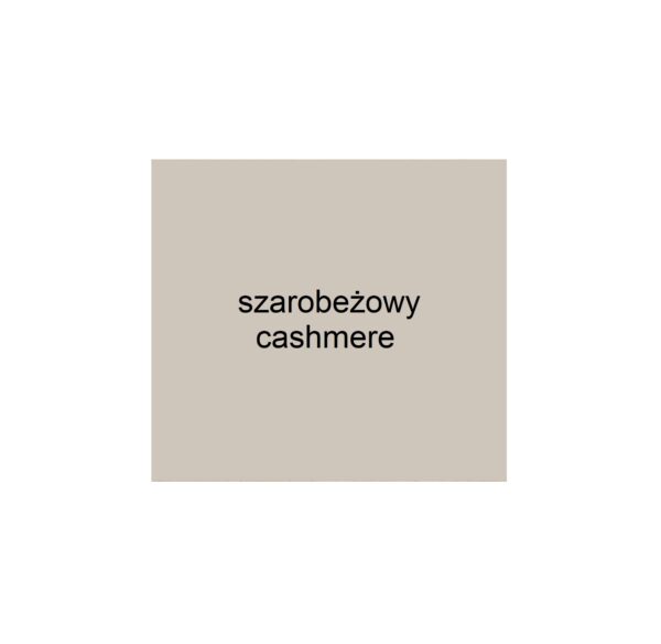 Close-up of Tres 04 wardrobe showing cashmere grey-beige finish texture