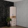 GRANT 06 cabinet with open doors revealing internal shelves and drawers