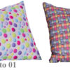 Assortment of optional decorative pillows for GRANT 09 single bed.