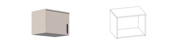 GRANT 14 rack extension unit, cashmere finish.
