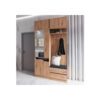 Full ARTI Hallway Wardrobe Set 120 with top unit and mirror