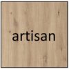 Artisan oak finish texture of the ARTI Hallway Wardrobe