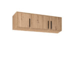 ARTI 01 three-door wardrobe extension unit in Artisan Oak