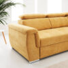 Side view of Umbria VI sofa with HR foam seats and headrests