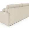 Anabell sofa bed fully extended, revealing comfortable sleeping area.