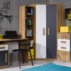 Full QUATRO 05 room set including desk, wardrobe, and chest