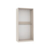 TRES 01 open wardrobe with hanging rails for bedroom