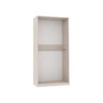 TRES 01 open wardrobe with hanging rails for bedroom