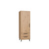 ARTI 03 single door wardrobe with drawers on legs
