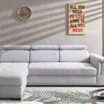 Modern Umbria III sofa with storage compartment