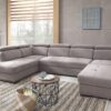 Umbria IV corner sofa bed with HR foam and storage