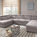 Umbria IV corner sofa bed with HR foam and storage