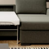 Volare corner sofa with sleeping function, unfolded for relaxation