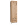 Full Arti 03N wardrobe and extension unit combination, artisan style