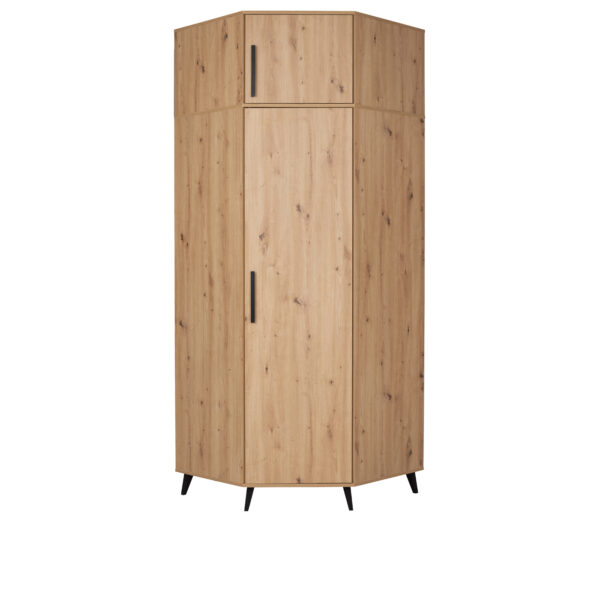 Full ARTI 02N corner wardrobe with top unit