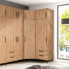 Detailed view of ARTI 03 wardrobe drawer pull