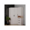 GRANT 15 Corner Wardrobe Set in Cashmere Oak, overall view