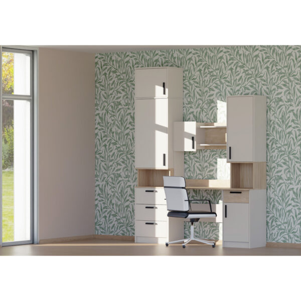 GRANT 23 youth wall unit with desk, extension, chest